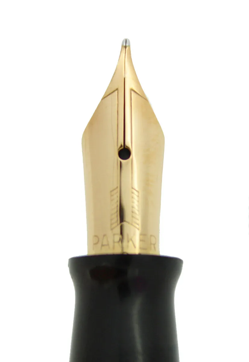 1947 PARKER AZURE PEARL VACUMATIC FOUNTAIN PEN GORGEOUS COLOR RESTORED