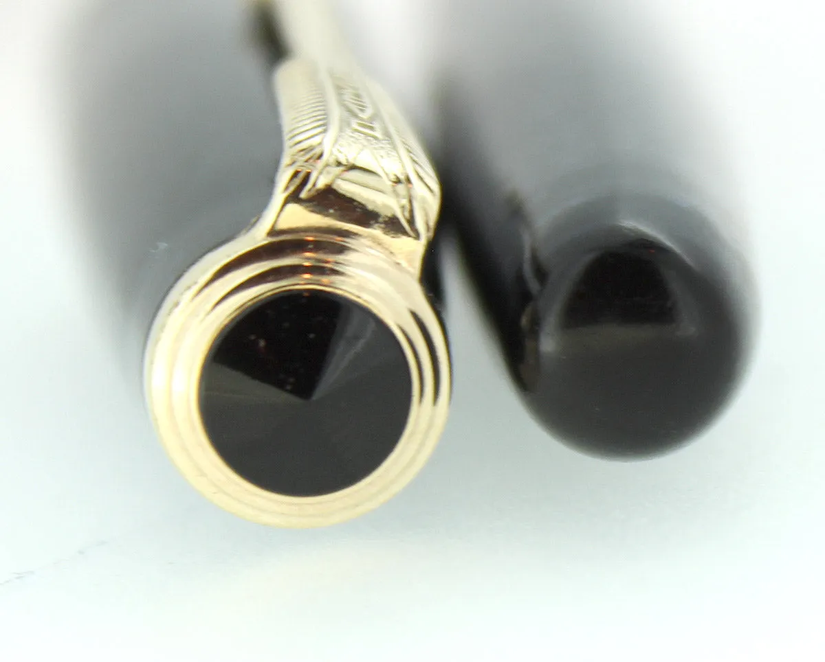 1947 PARKER AZURE PEARL VACUMATIC FOUNTAIN PEN GORGEOUS COLOR RESTORED