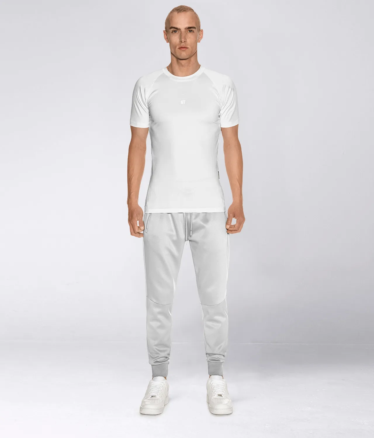 9700 . Compression Regular-Fit Shirt - White