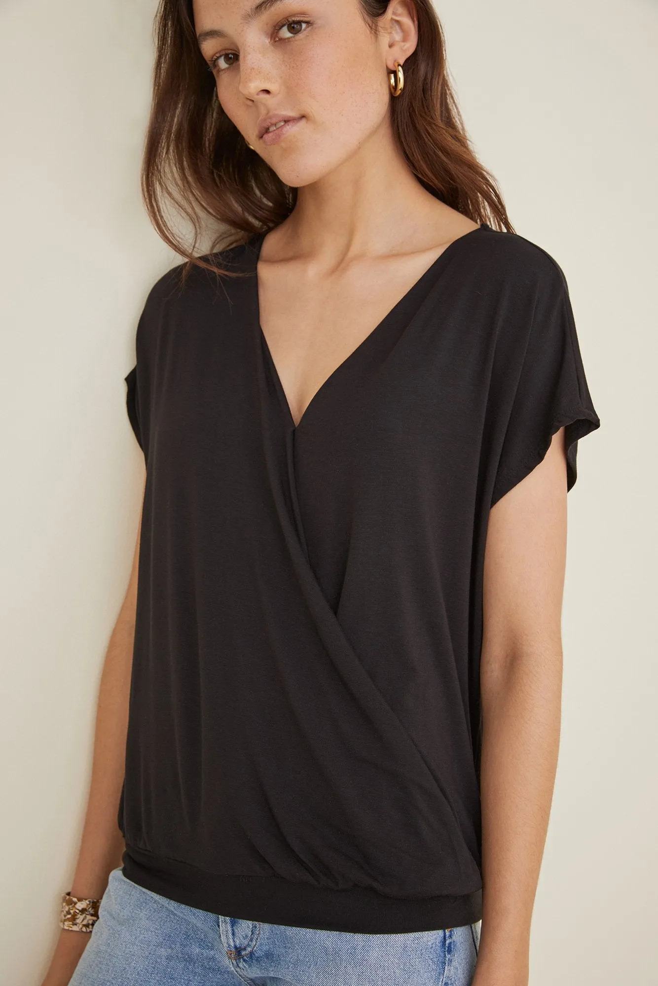Adalene Surplice Top