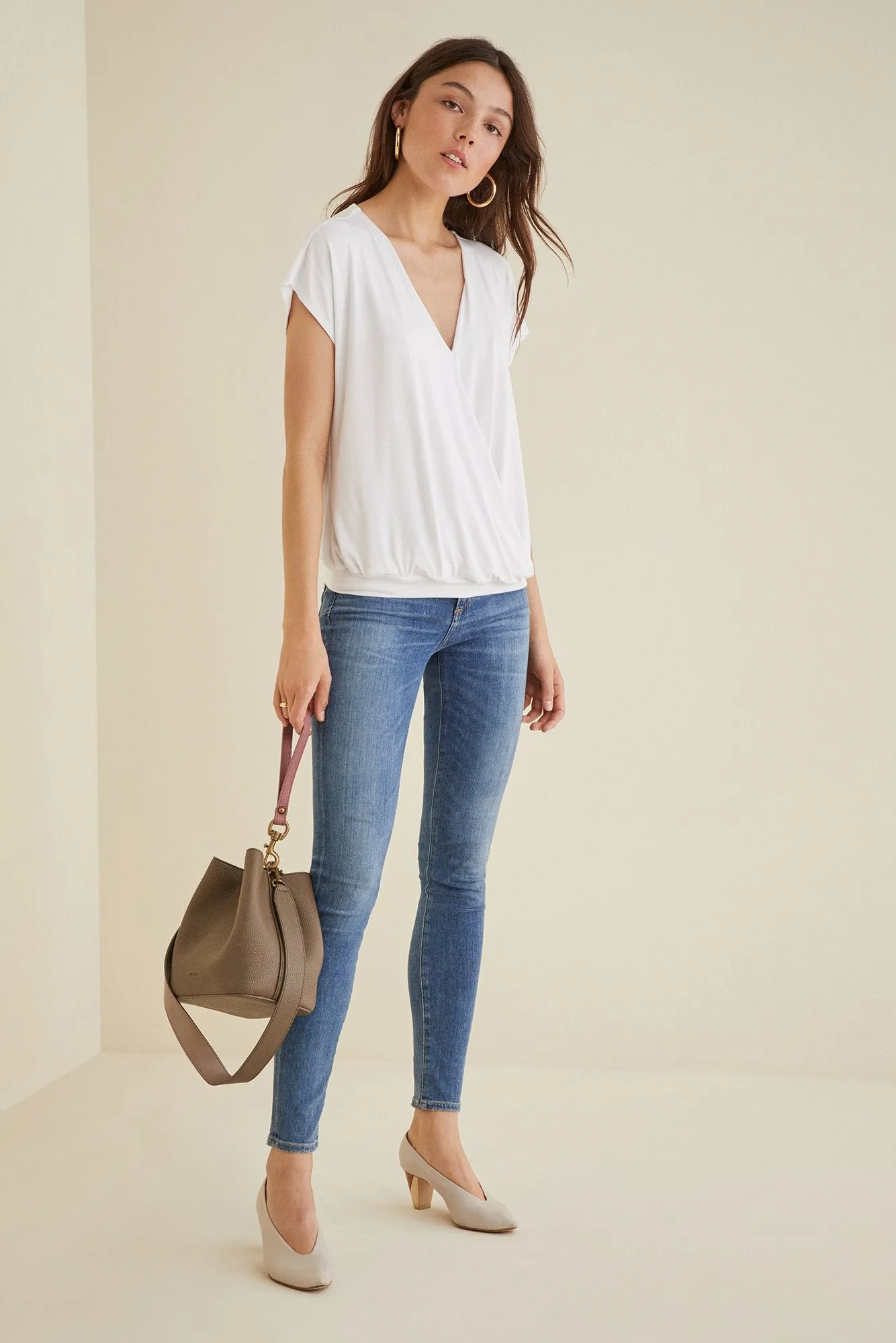 Adalene Surplice Top