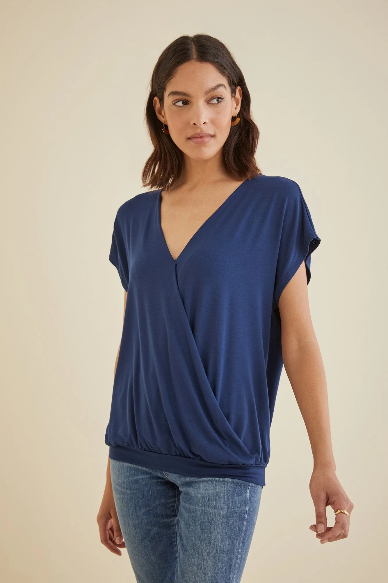Adalene Surplice Top