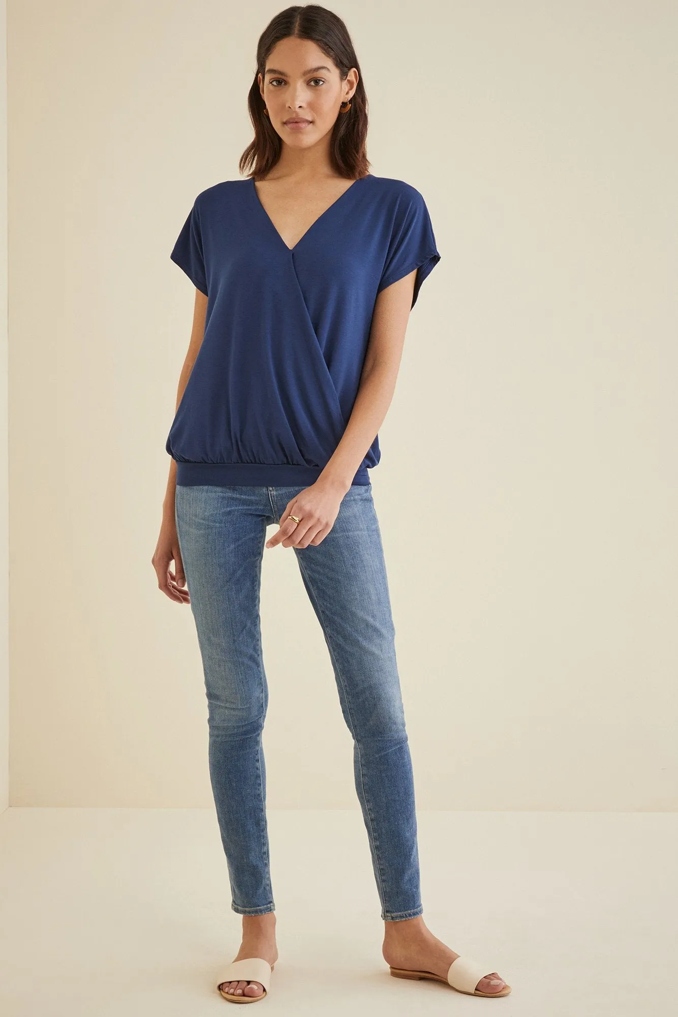 Adalene Surplice Top