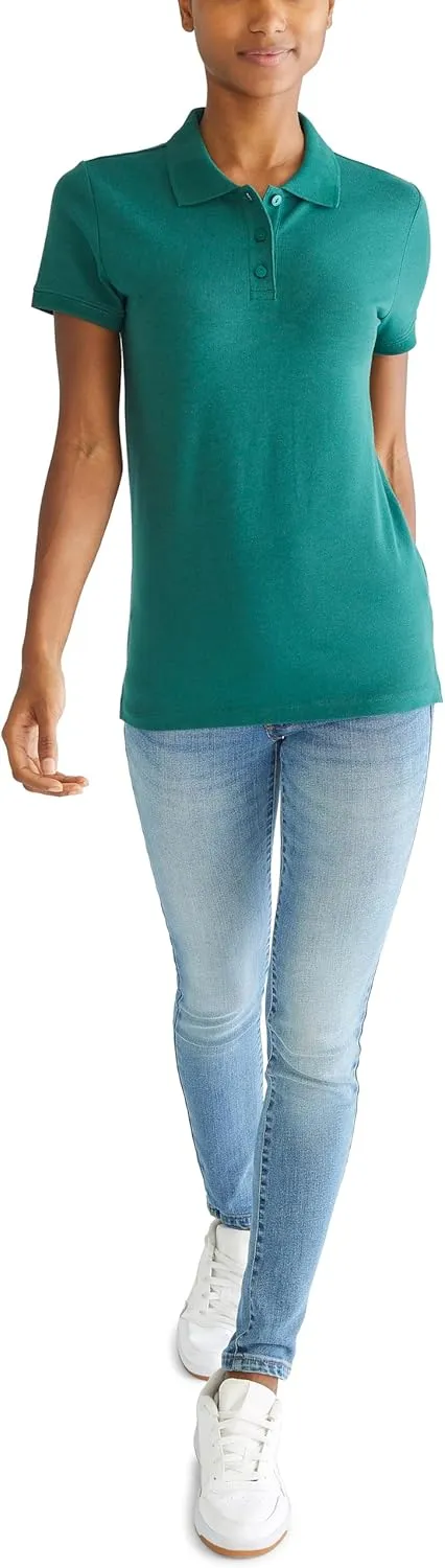 AEROPOSTALE Women's Aero Uniform Polo Short Sleeve