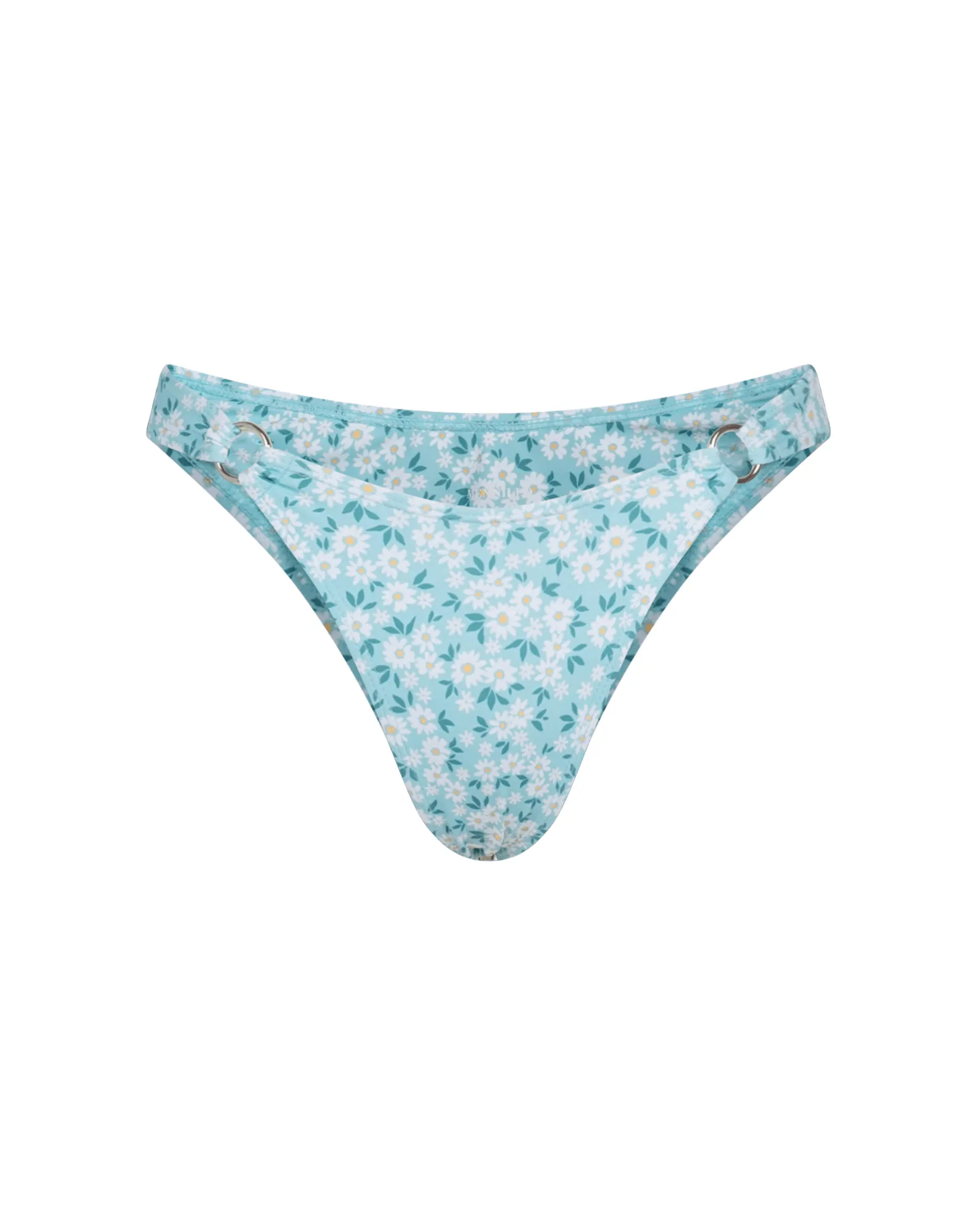 Alfred tanga bottom - Floral aqua