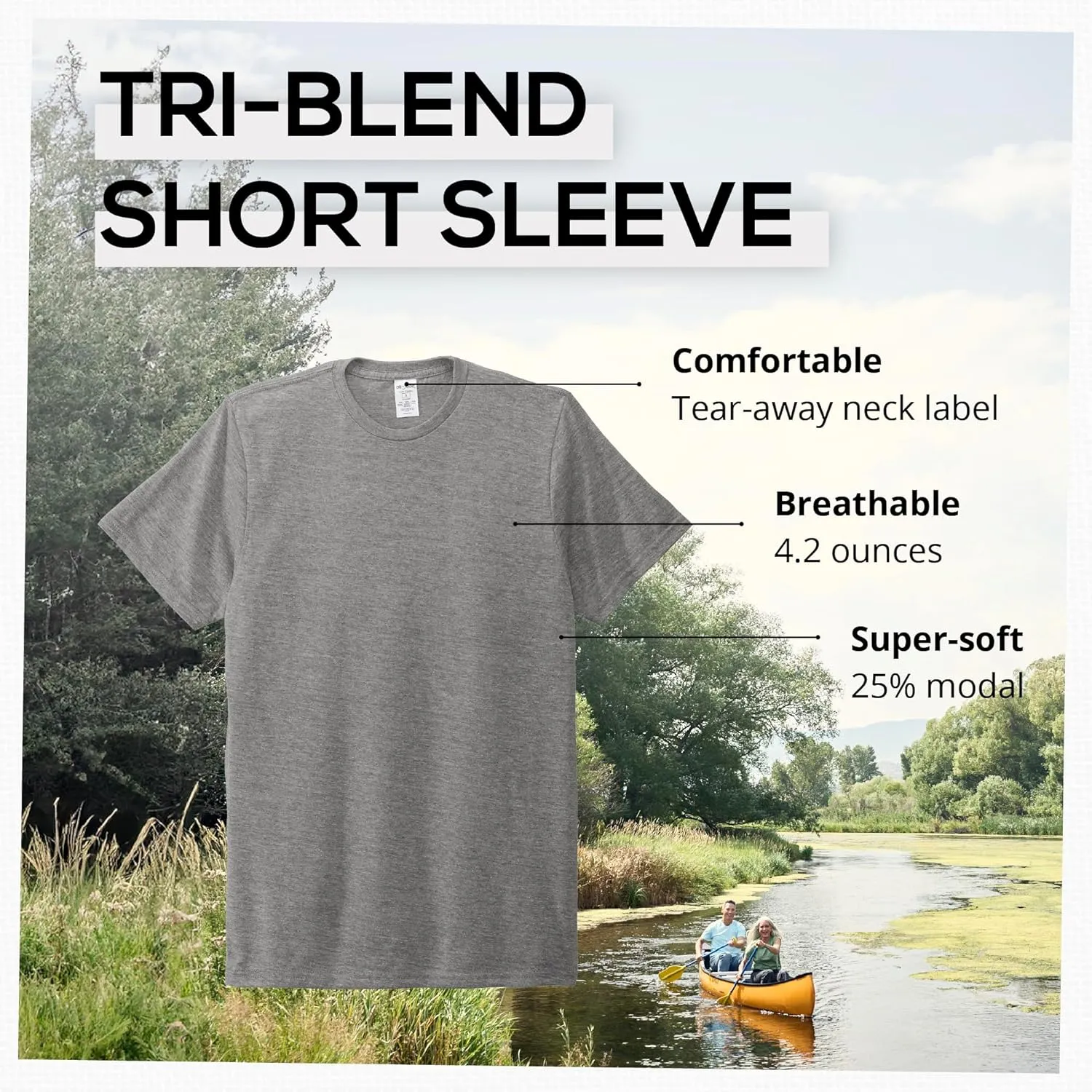 Allmade Unisex Tri-Blend T-Shirt