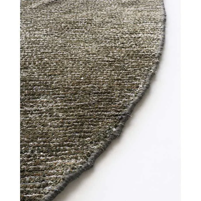 Anchorage Floor Rug - Gravel  (Jute/Bamboo Silk)