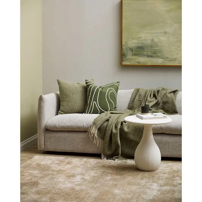 Anchorage Floor Rug - Stone  (Jute/Bamboo Silk)
