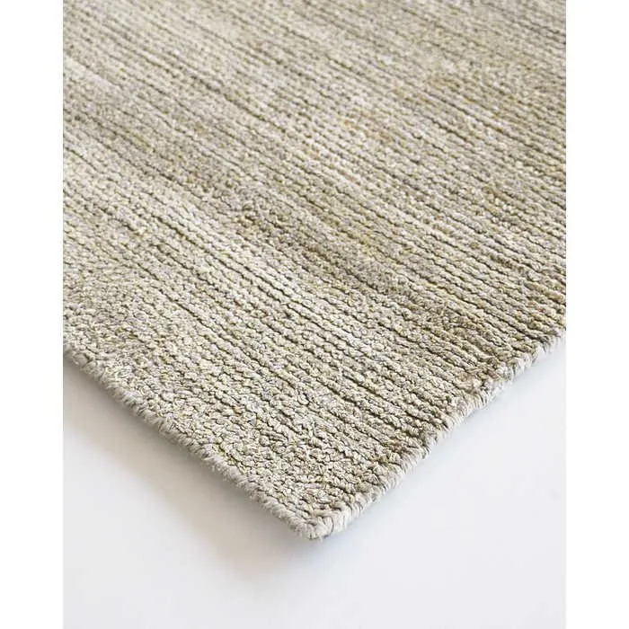 Anchorage Floor Rug - Stone  (Jute/Bamboo Silk)