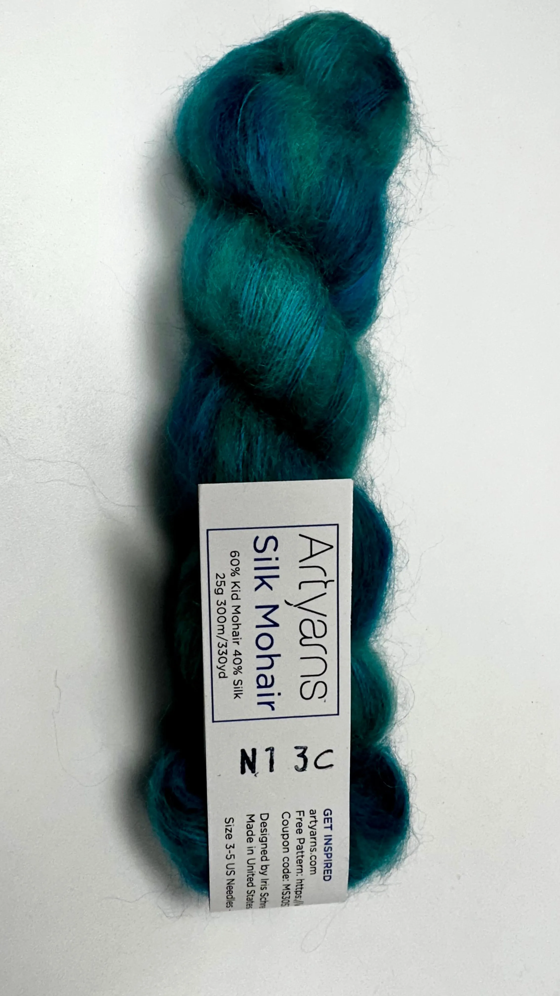 ARTYARNS SINGLE PLY MOHAIR/SILK BLEND