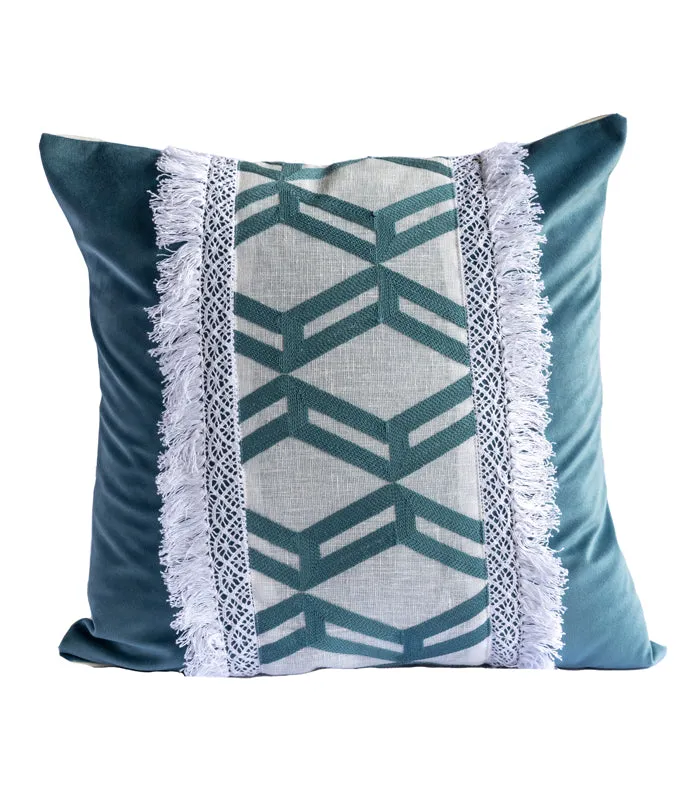 Azure Gypsy Cushion Cover