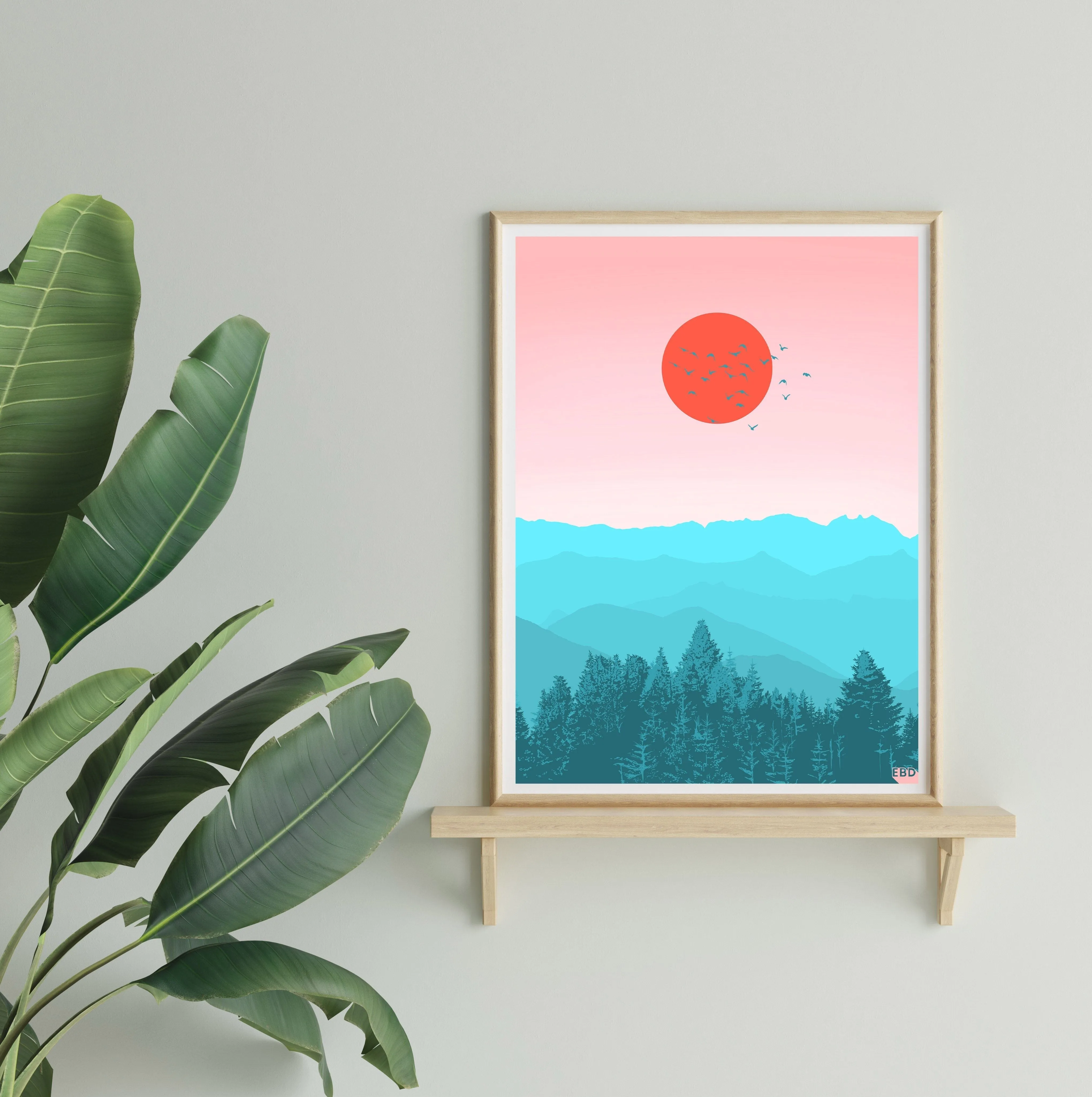 Birds Flying High Fine Art Print