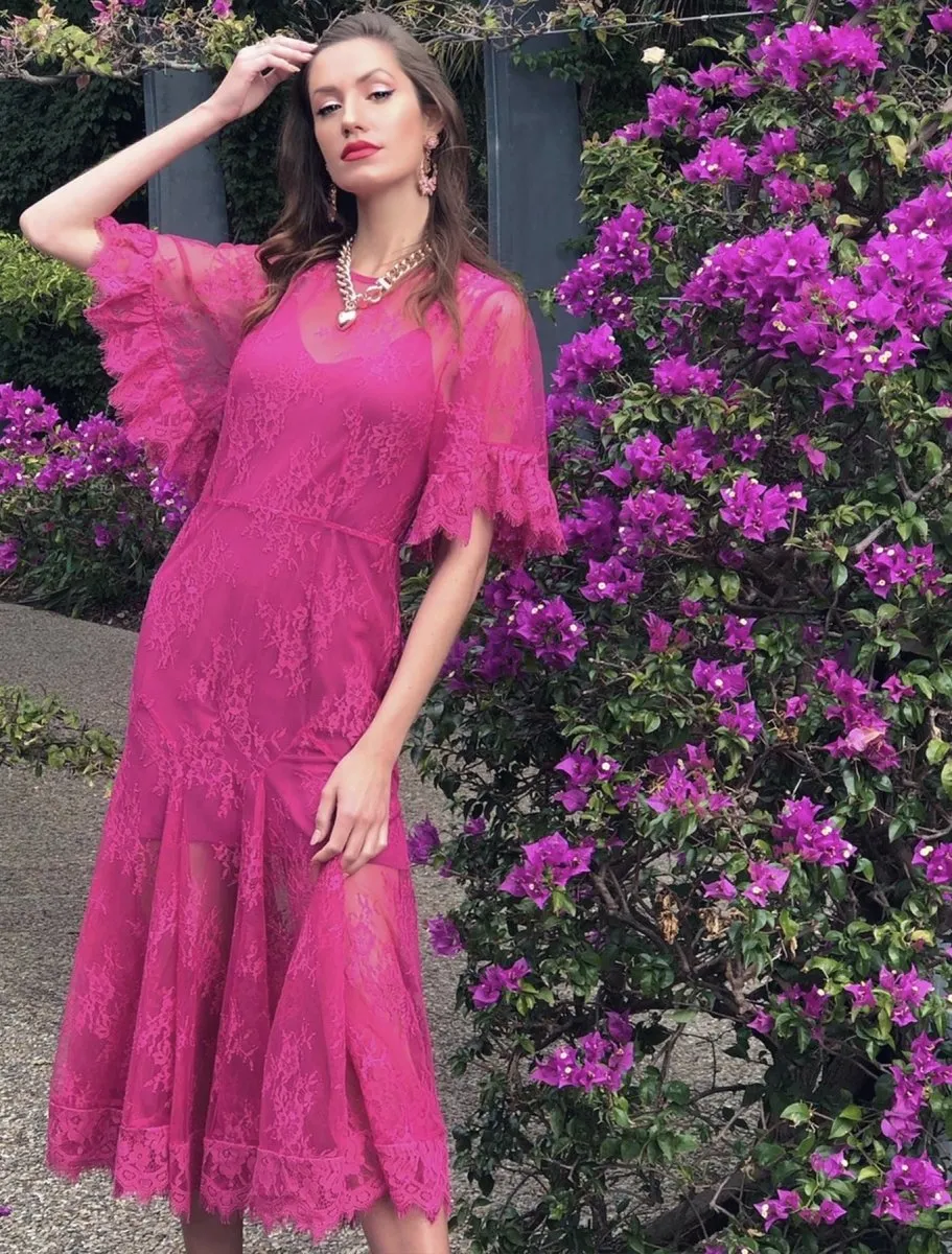 BLIND LOVE MIDI DRESS