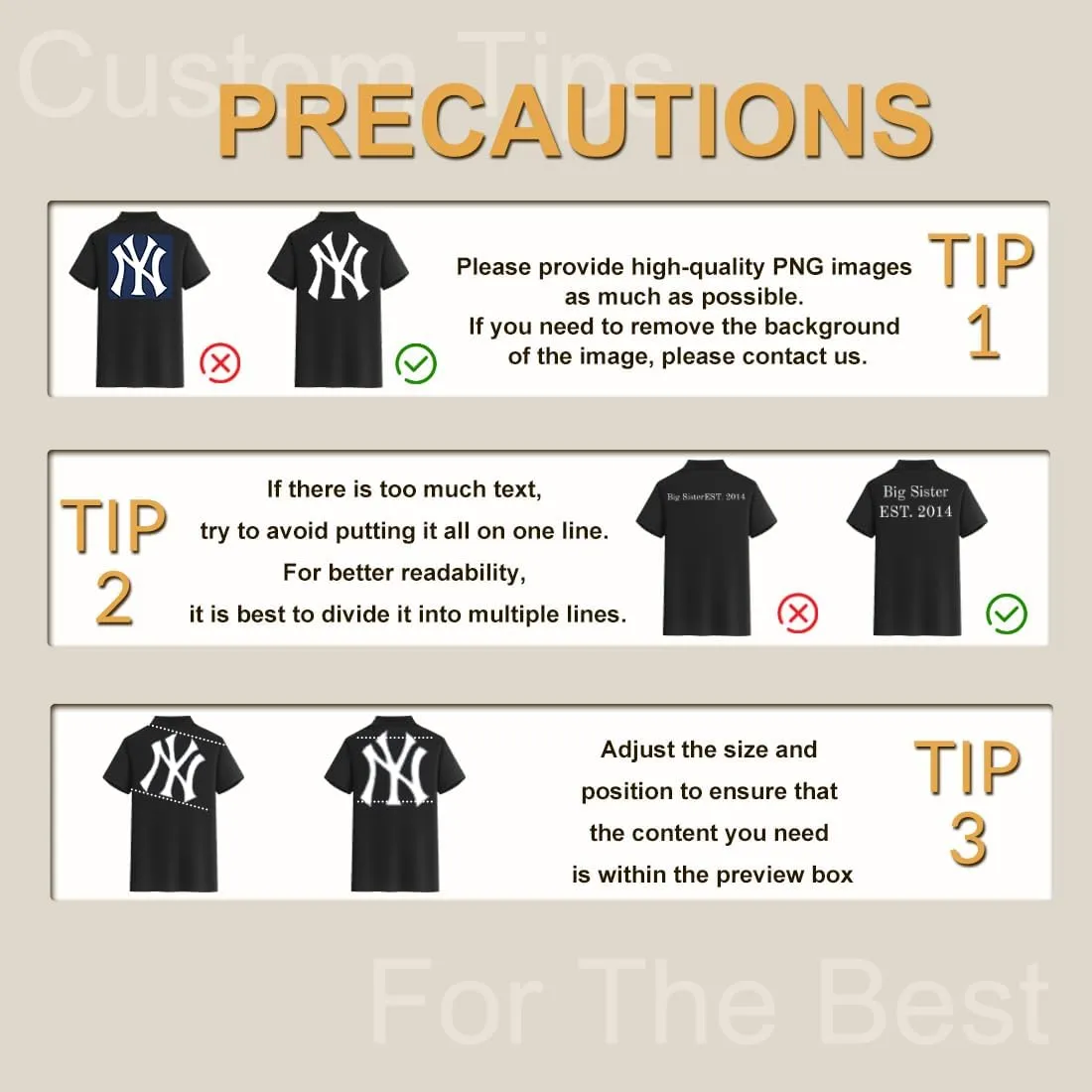 Custom Polo Shirts - Personalized Text/Logo Design for Men & Women - Golf & Casual Wear with Front/Back/Sleeve Print