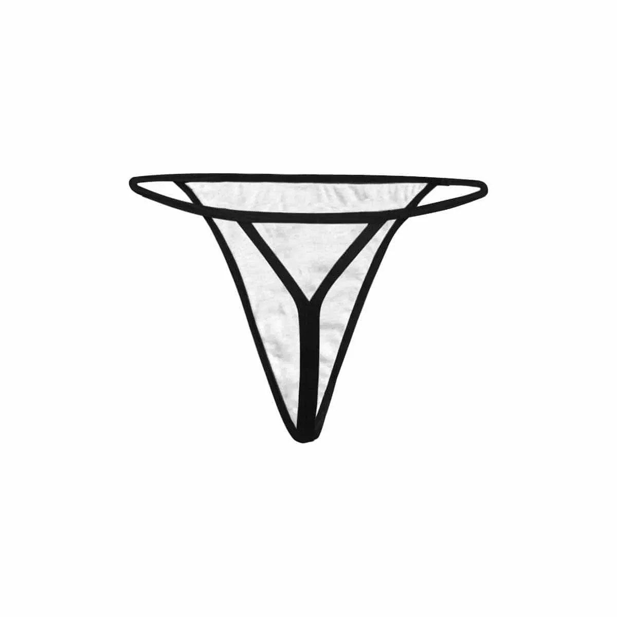 Custom Women's G-String Panties Shiny