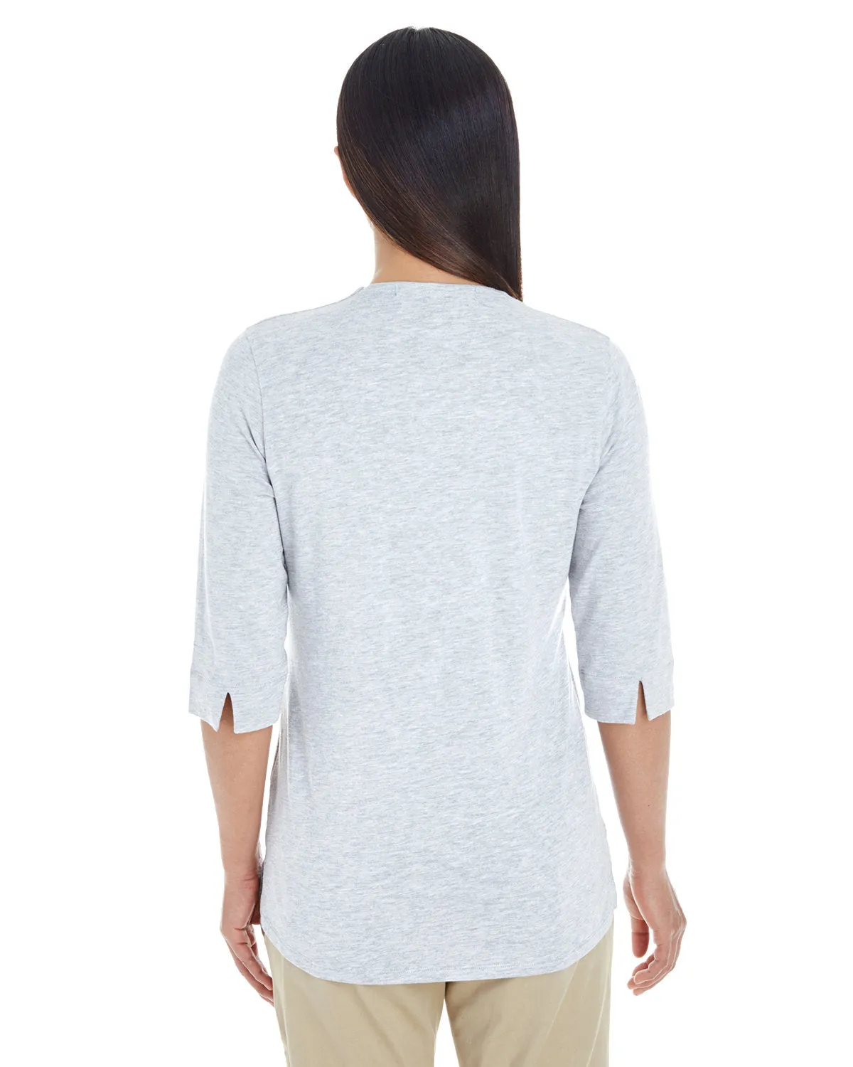 Devon & Jones Ladies' Perfect Fit™ Tailored Open Neckline Top