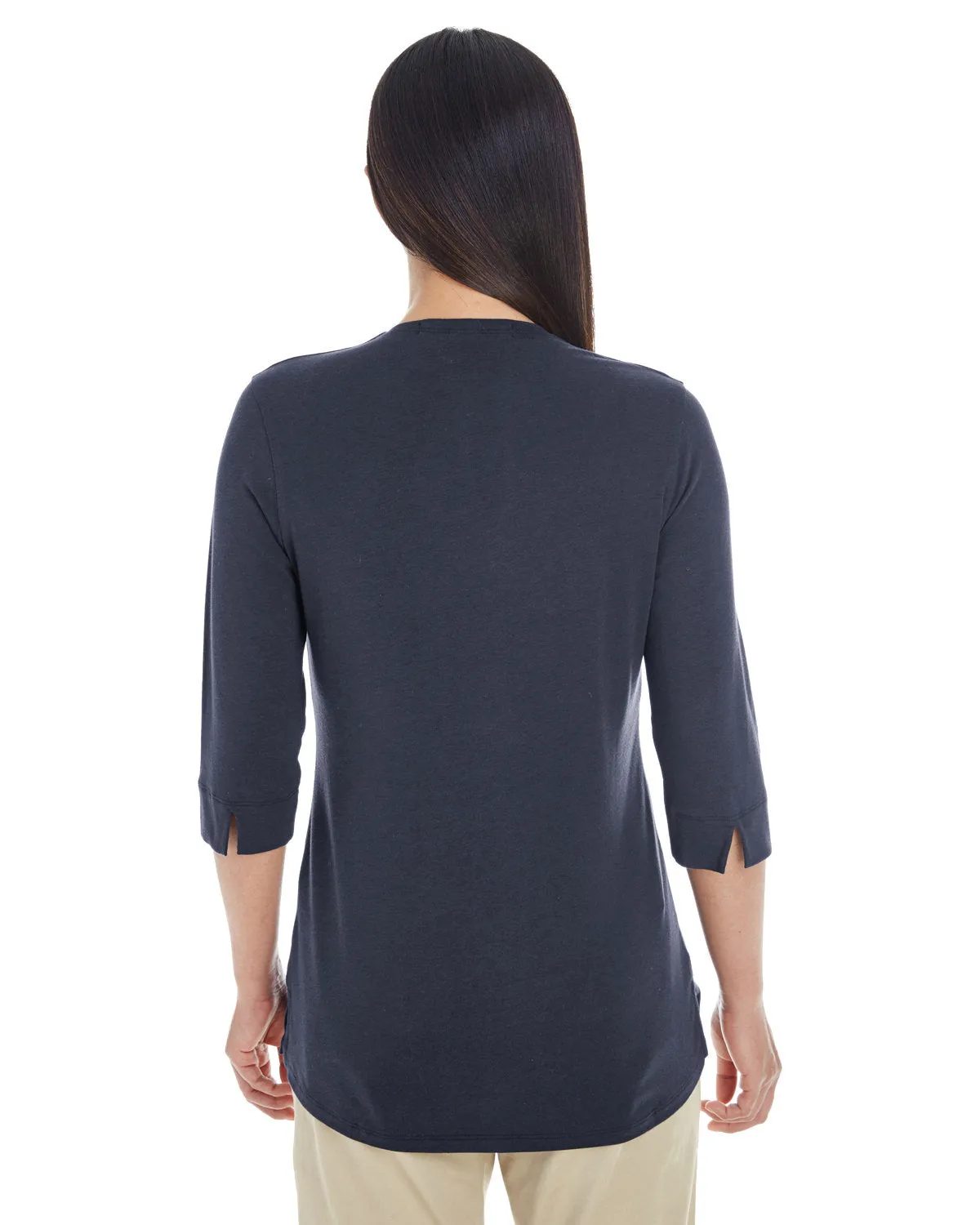 Devon & Jones Ladies' Perfect Fit™ Tailored Open Neckline Top