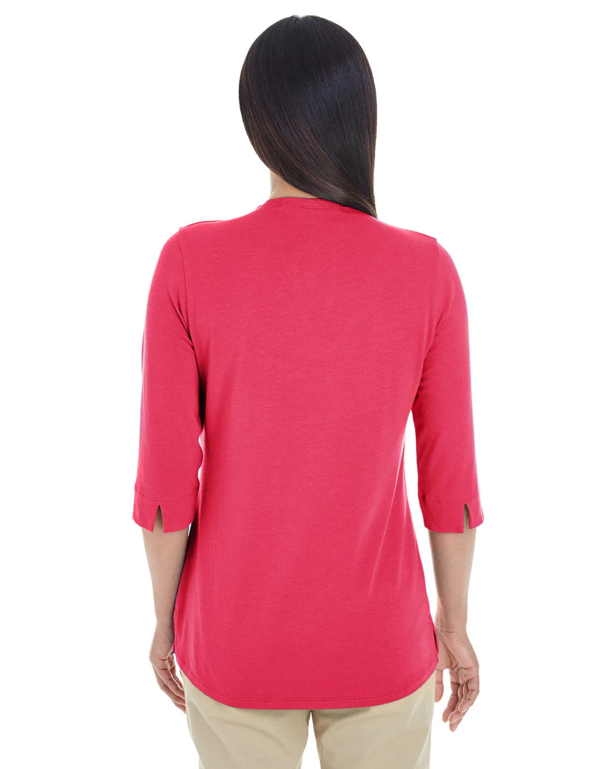 Devon & Jones Ladies' Perfect Fit™ Tailored Open Neckline Top