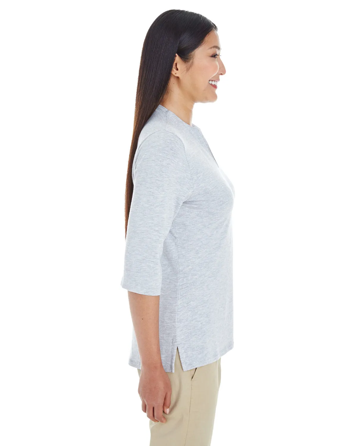 Devon & Jones Ladies' Perfect Fit™ Tailored Open Neckline Top
