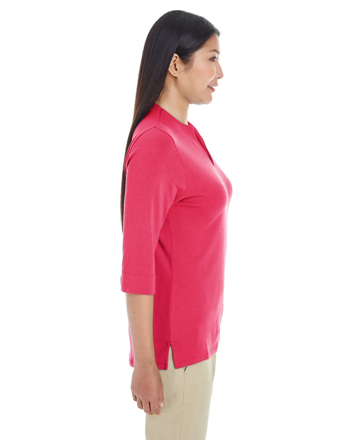 Devon & Jones Ladies' Perfect Fit™ Tailored Open Neckline Top