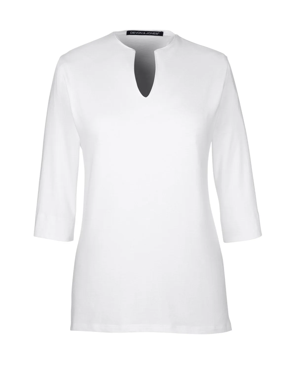 Devon & Jones Ladies' Perfect Fit™ Tailored Open Neckline Top