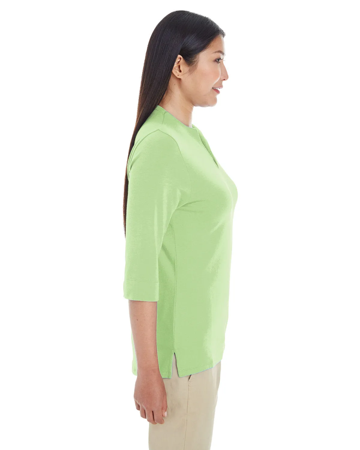 Devon & Jones Ladies' Perfect Fit™ Tailored Open Neckline Top