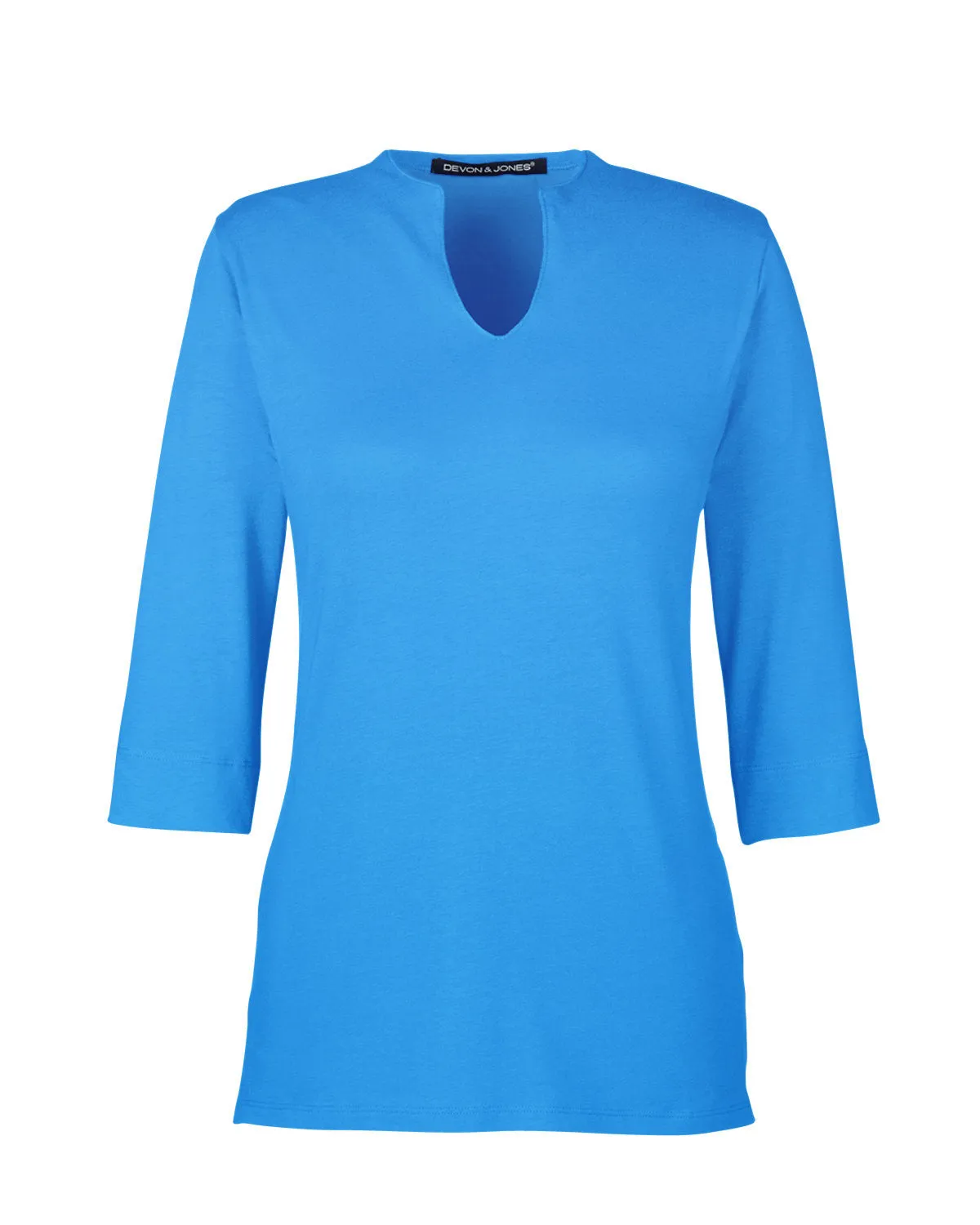 Devon & Jones Ladies' Perfect Fit™ Tailored Open Neckline Top