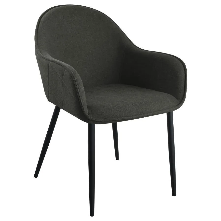 Emma - Fabric Upholstered Dining Arm Chair (Set of 2)