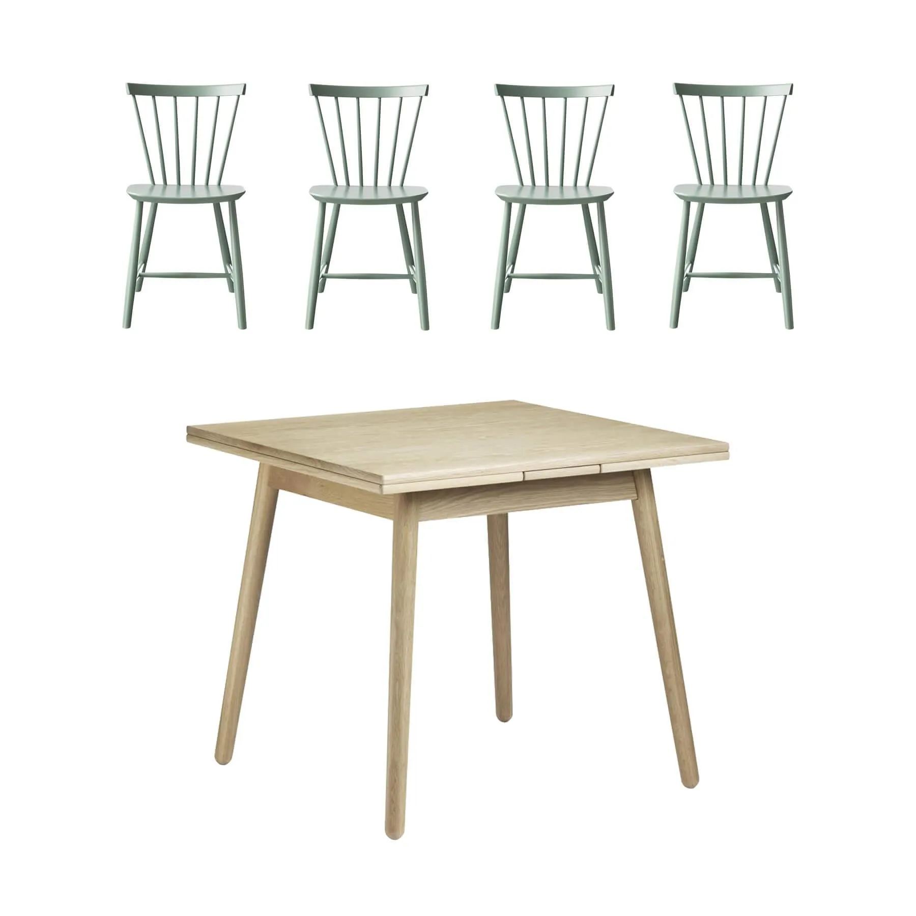FDB Mobler Small Spaces Dining Table Bundle