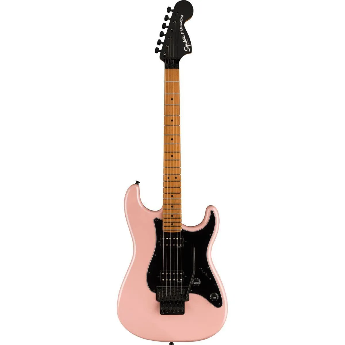 Fender 6 String Solid-Body Electric Guitar, Right, Shell Pink Pearl
