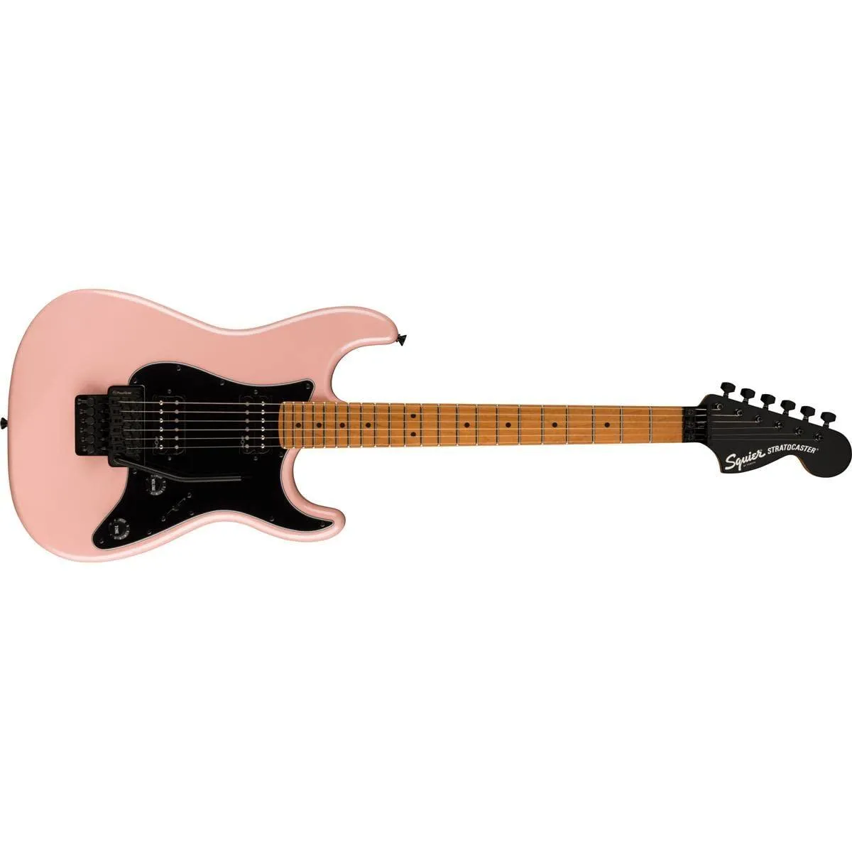 Fender 6 String Solid-Body Electric Guitar, Right, Shell Pink Pearl