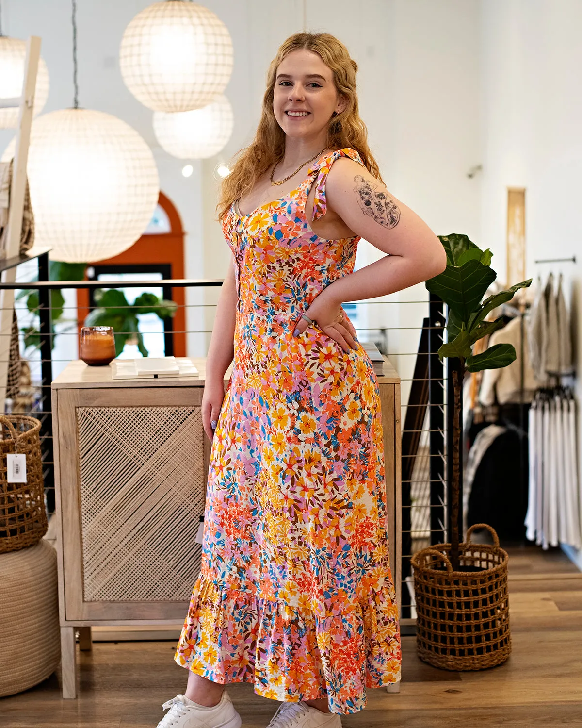 Fiona Flower Dress
