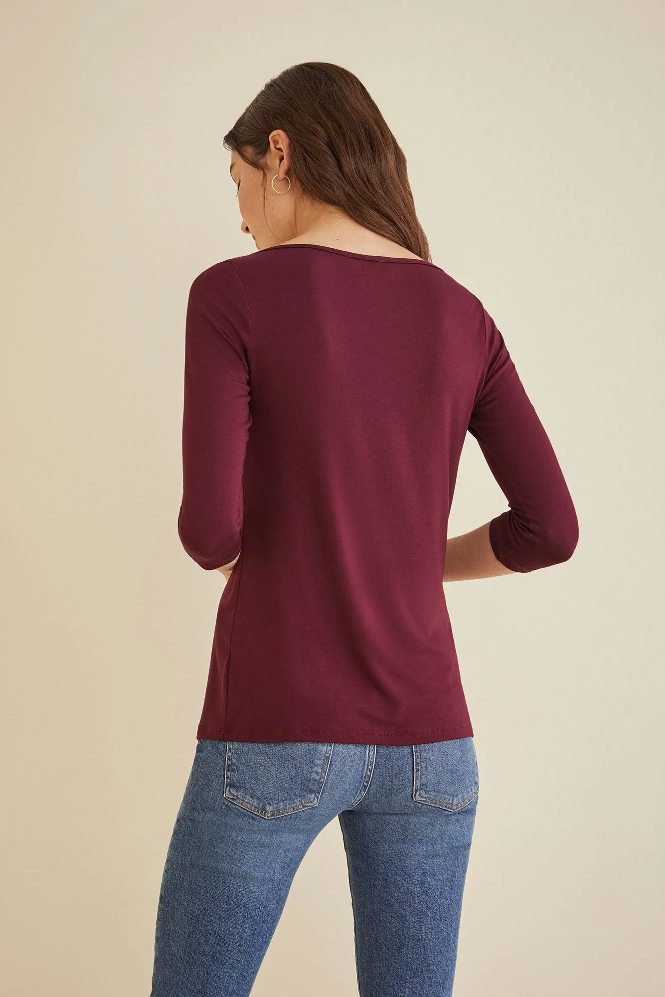 Francoise 3/4 Sleeve Tee