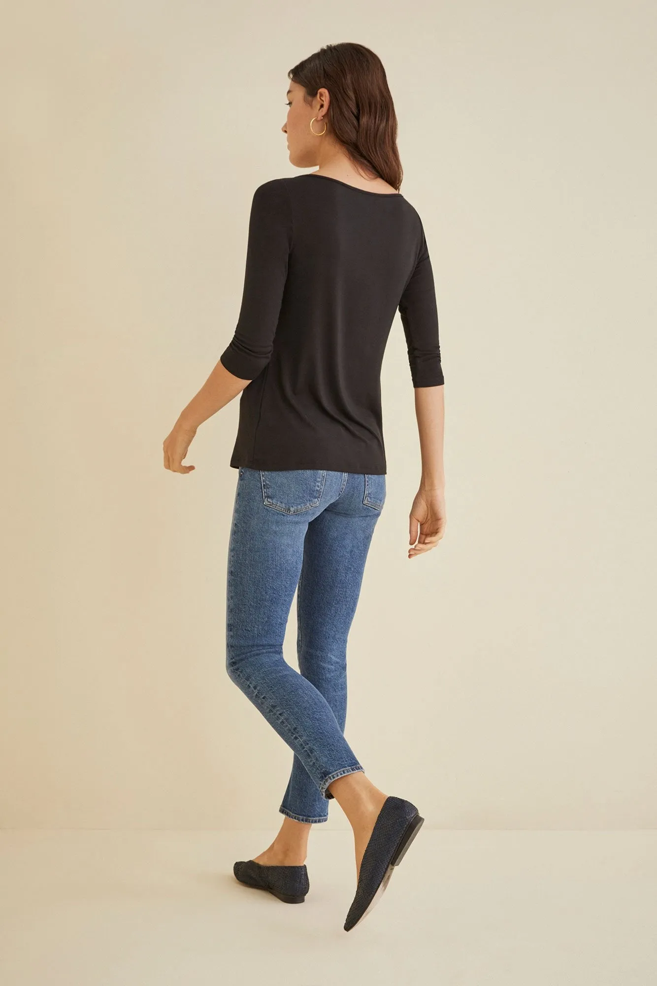 Francoise 3/4 Sleeve Tee
