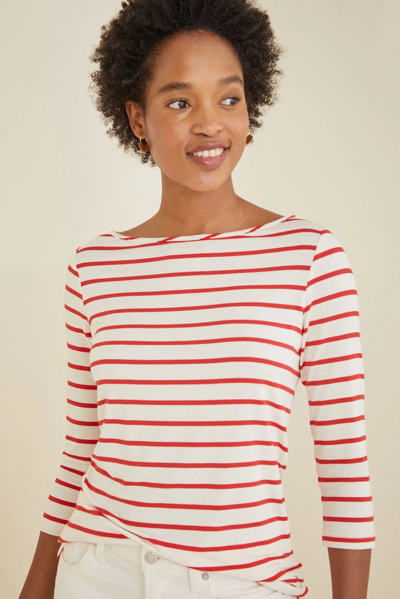 Francoise 3/4 Sleeve Tee