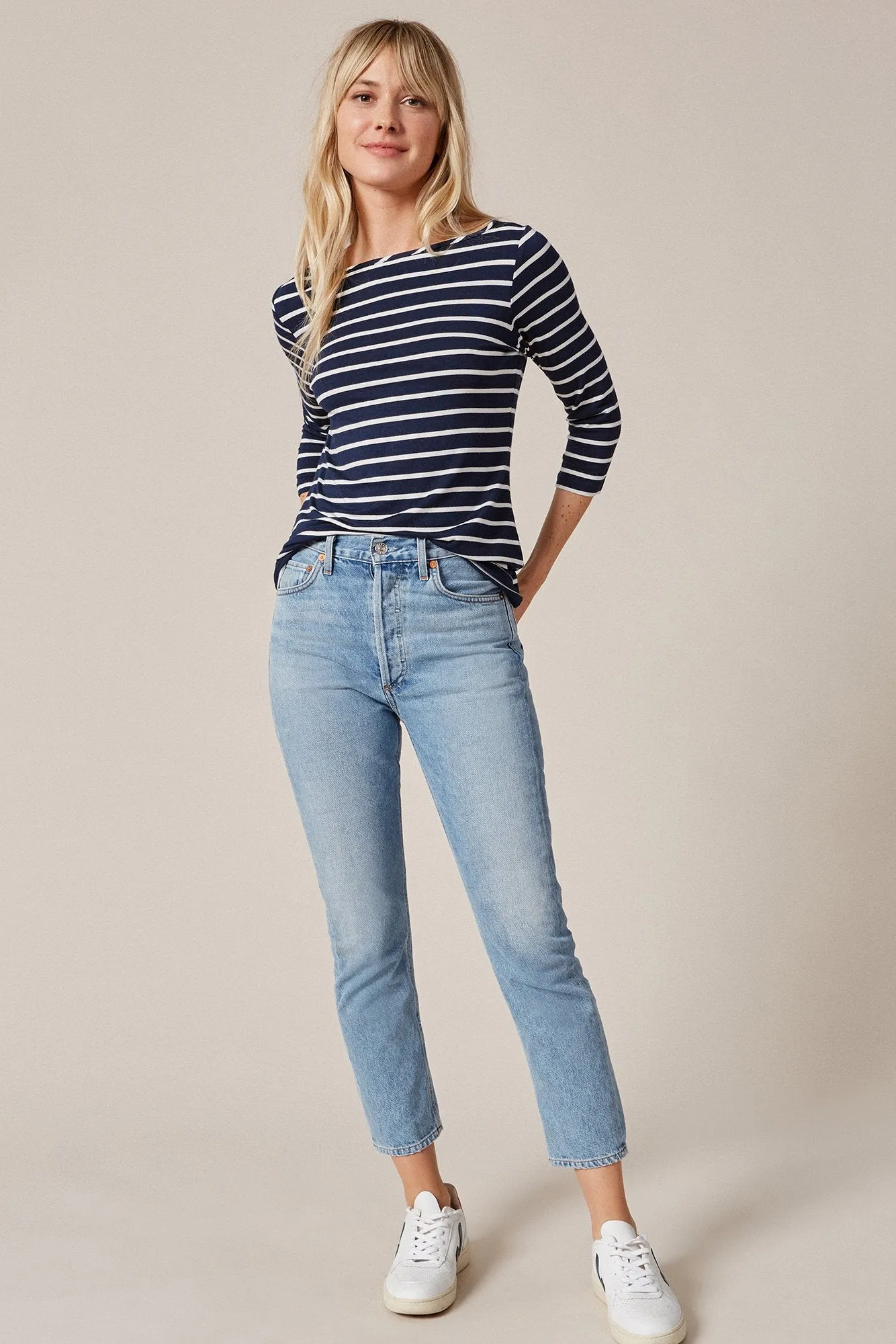 Francoise 3/4 Sleeve Tee
