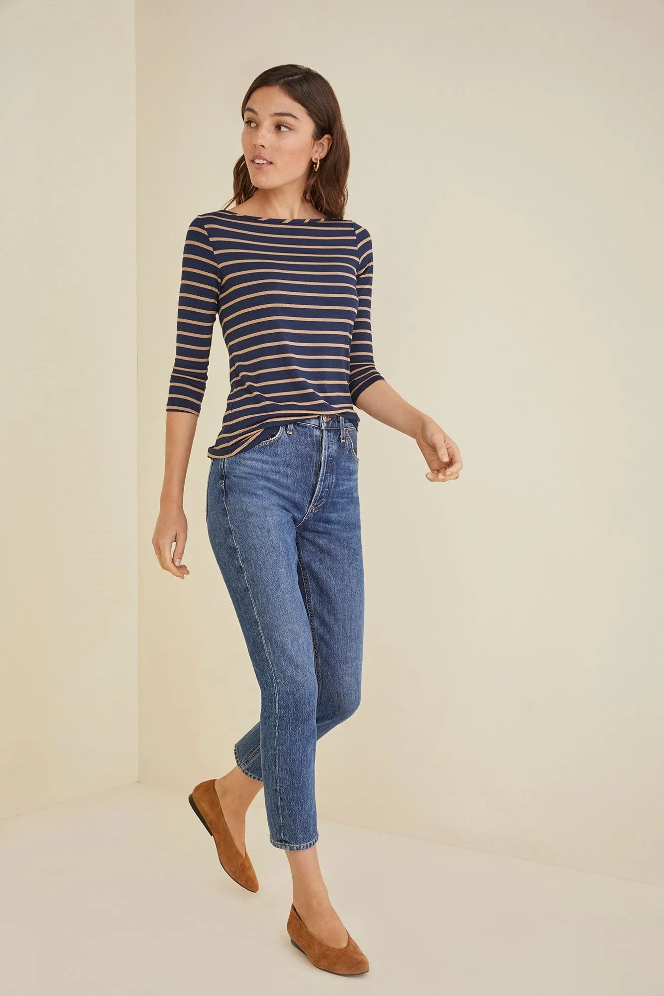 Francoise 3/4 Sleeve Tee