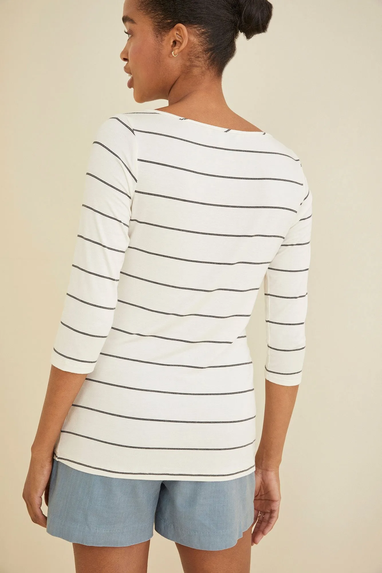 Francoise 3/4 Sleeve Tee