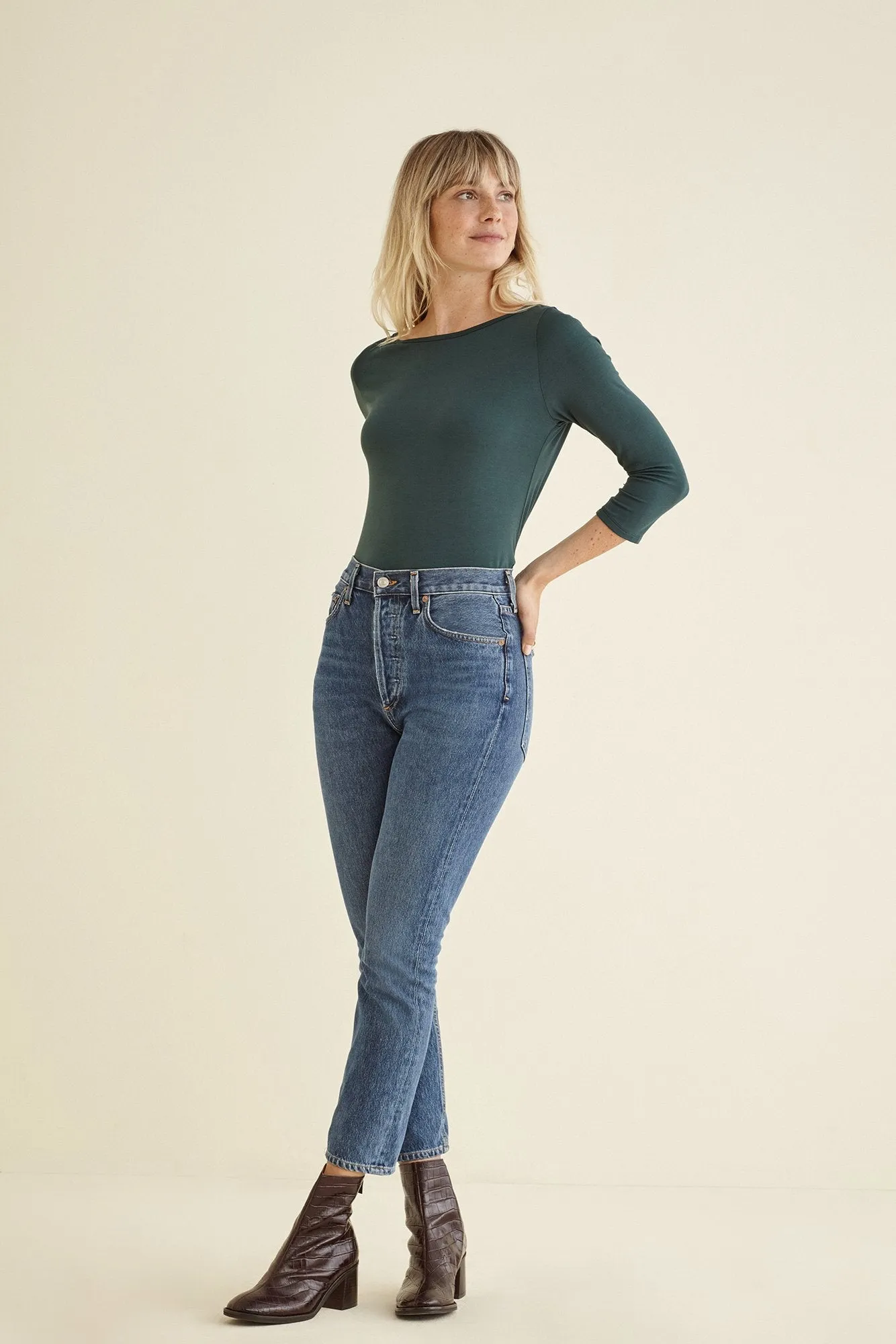 Francoise 3/4 Sleeve Tee