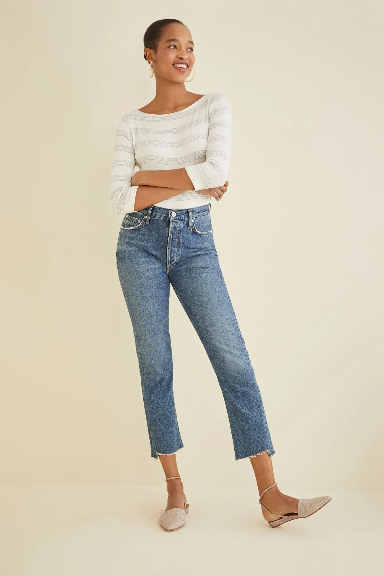 Francoise 3/4 Sleeve Tee