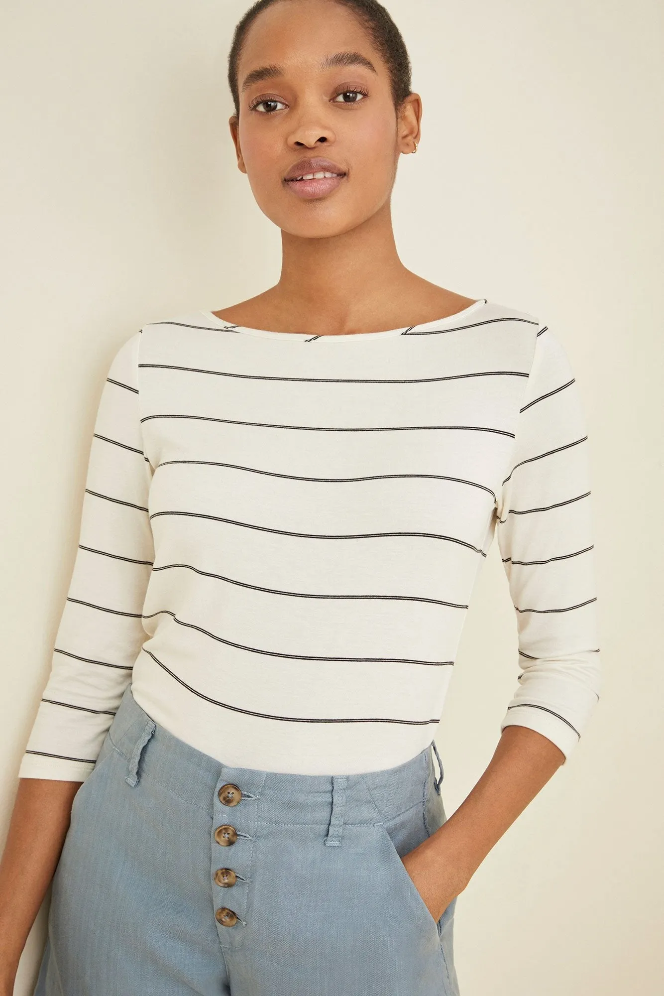 Francoise 3/4 Sleeve Tee