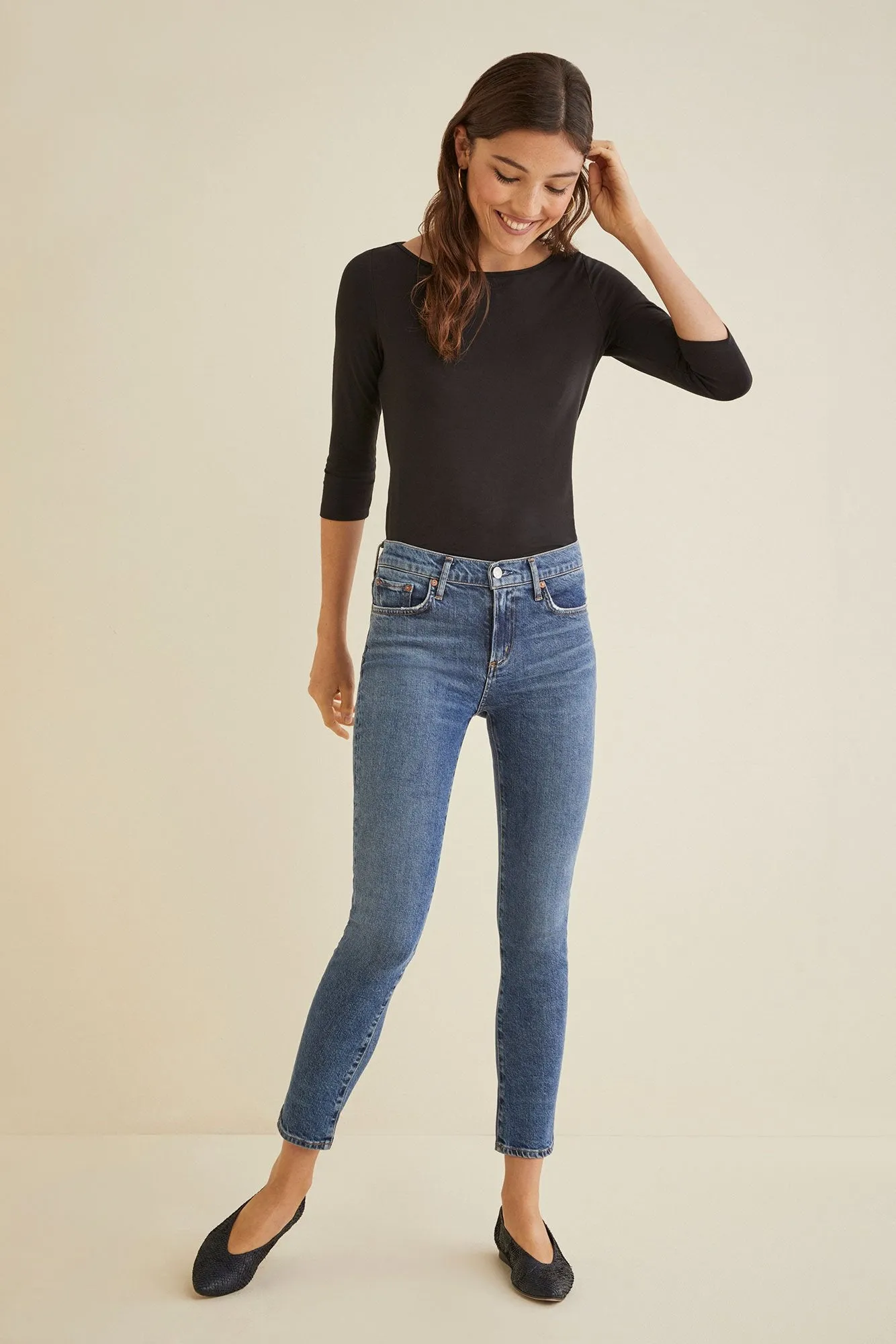 Francoise 3/4 Sleeve Tee