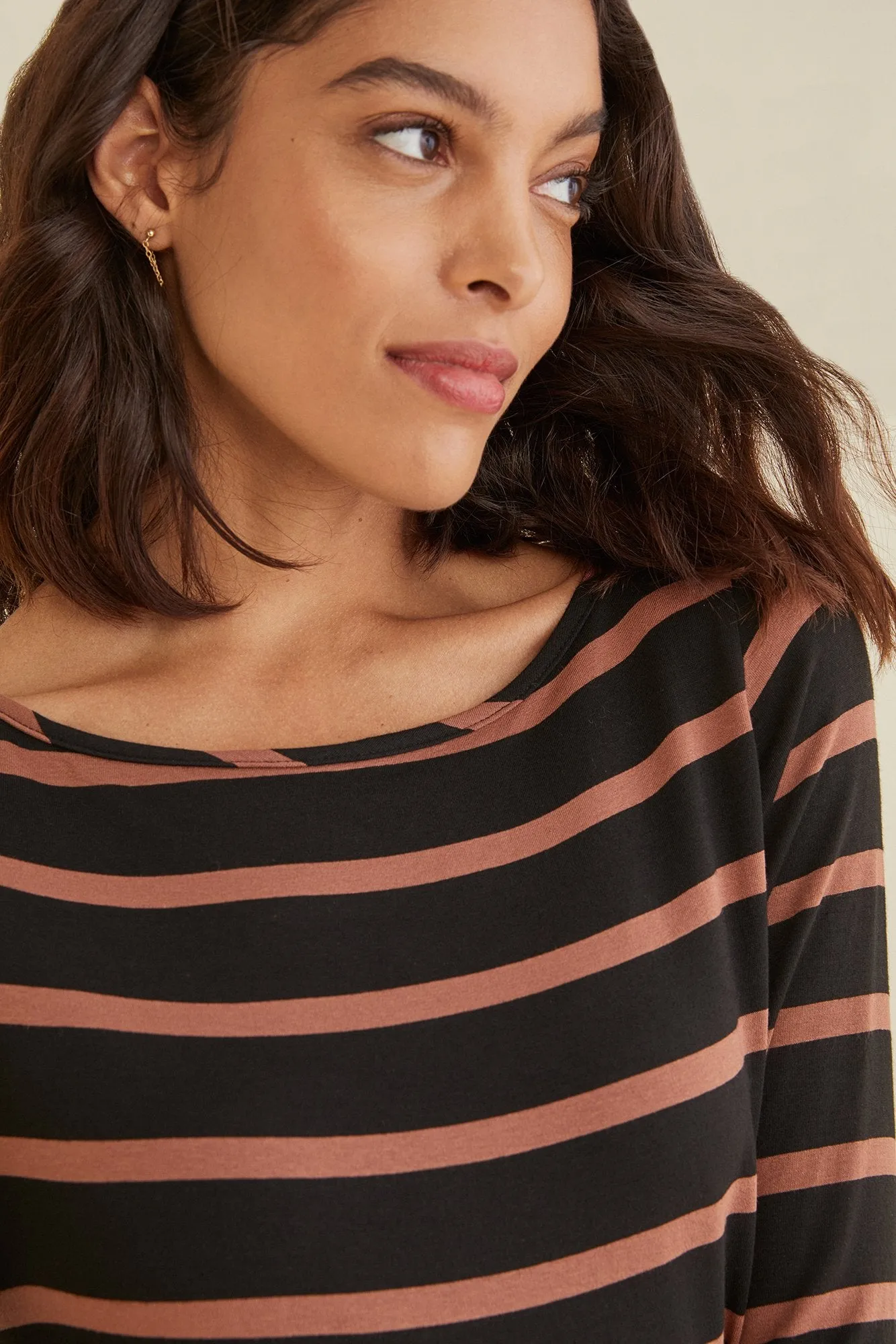 Francoise 3/4 Sleeve Tee