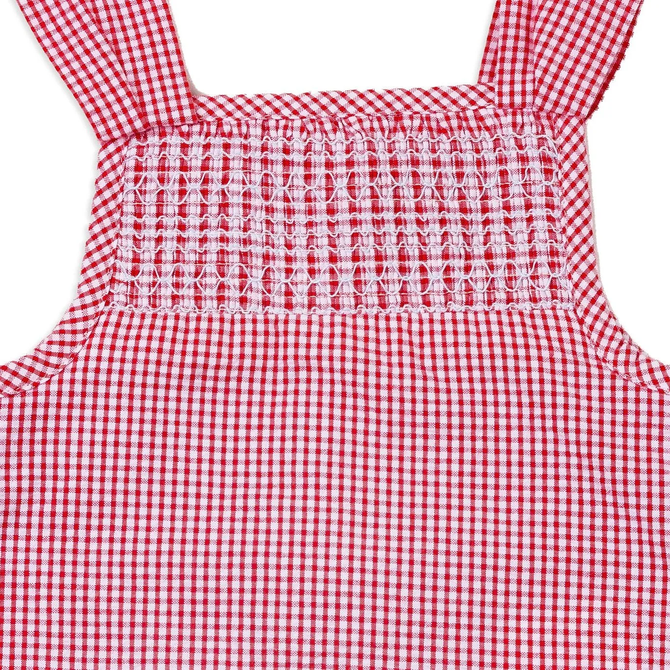 Gingham Red Towel Dress