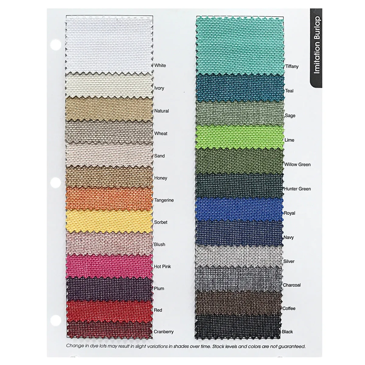 Imitation Burlap Table Runner in Sage