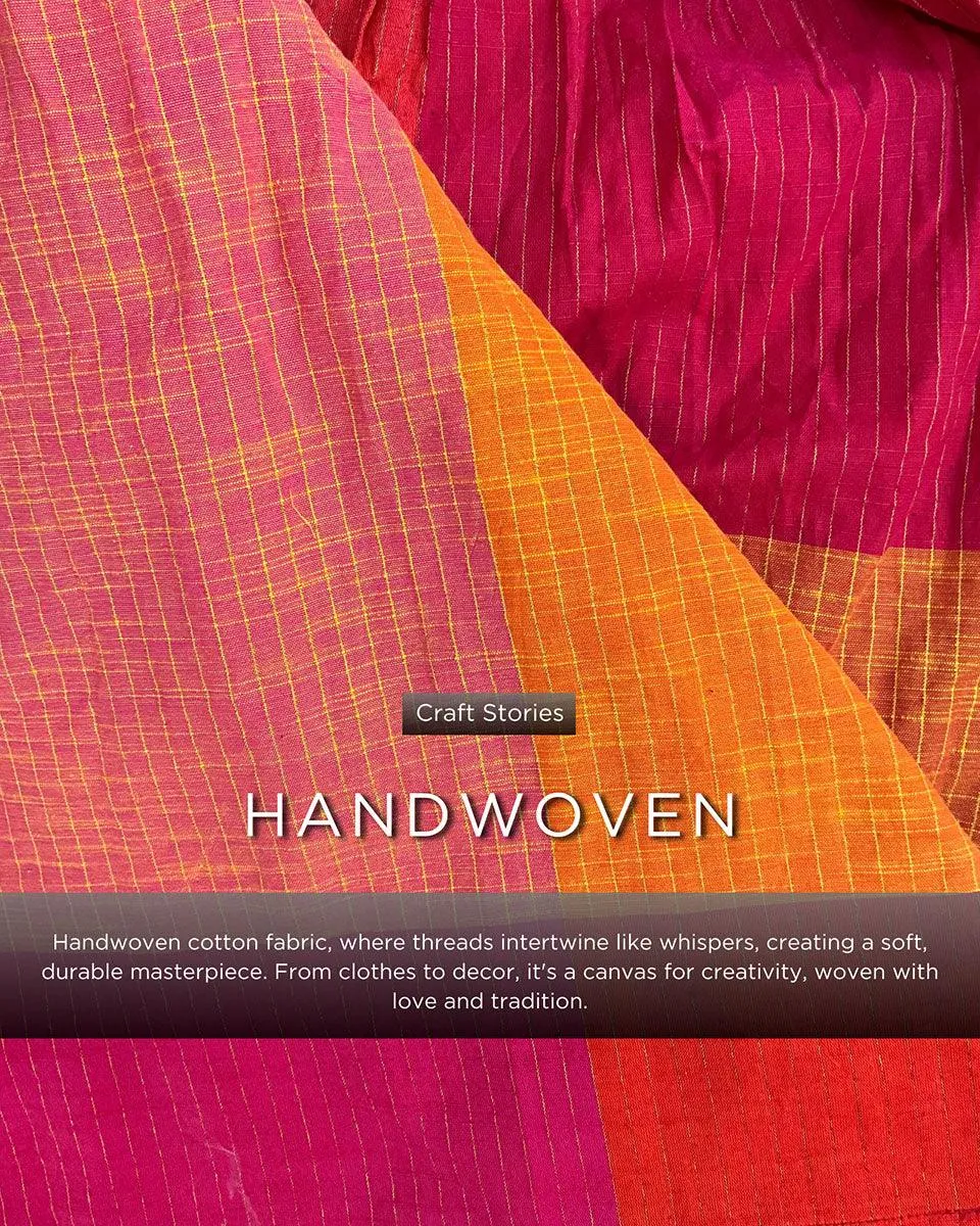 Iris Handwoven Cotton Dress - RC