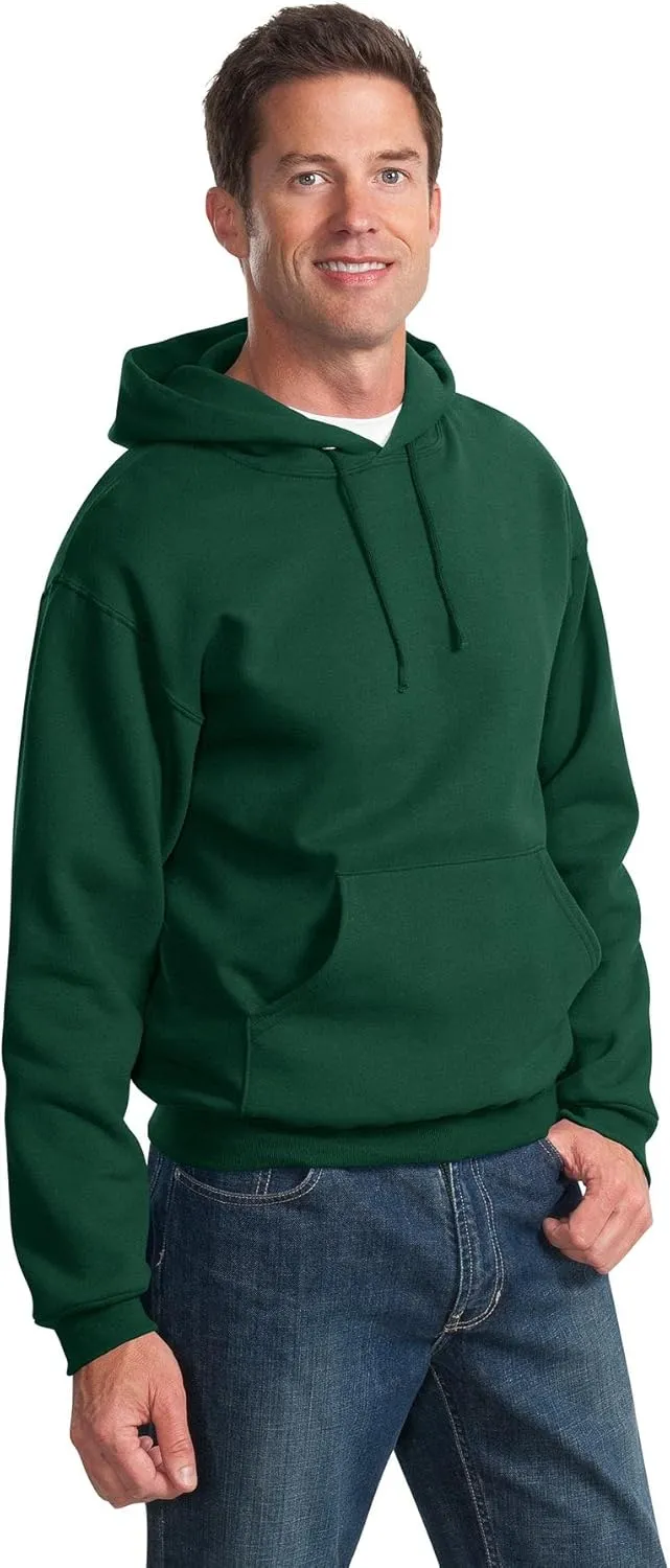 Jerzees Mens NuBlend Fleece Hoodies & Sweatshirts, Cotton Blend, Sizes S-3X
