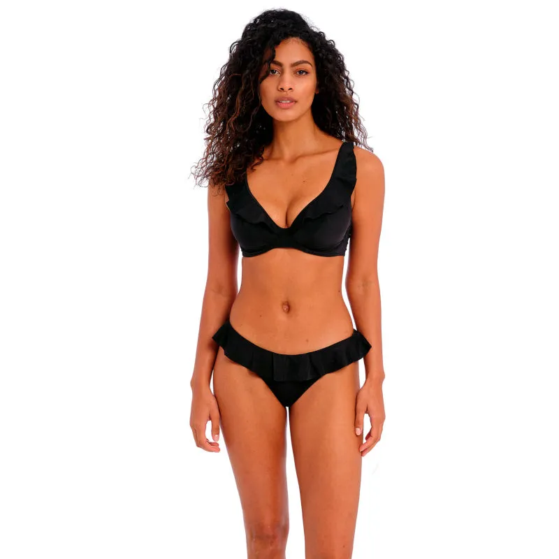 Jewel Cove Italini Bikini Brief Plain Black - Freya Swim
