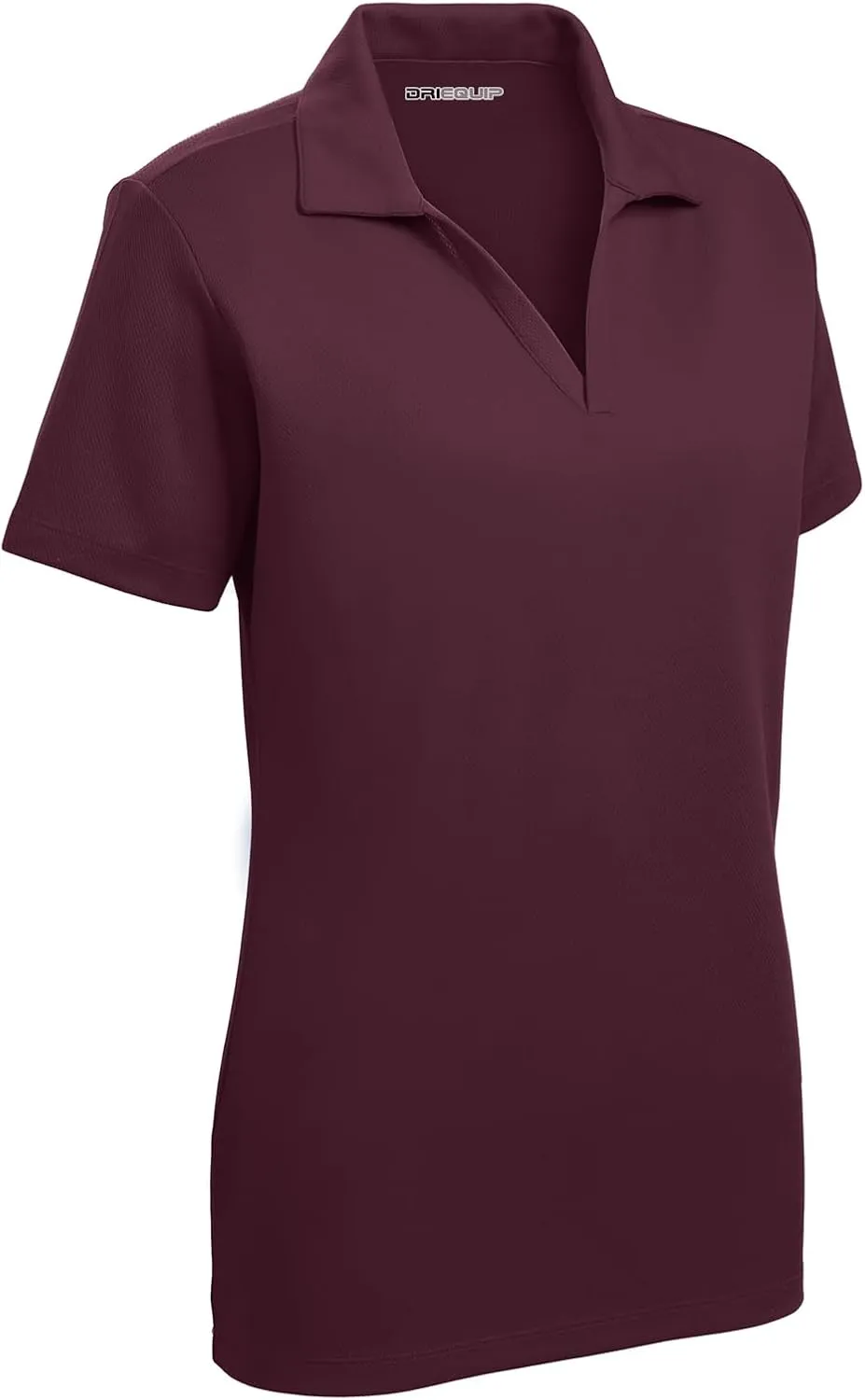 Joe's USA Women's Dri-Equip Short Sleeve Racer Mesh Polo Shirts in Size XS-4XL