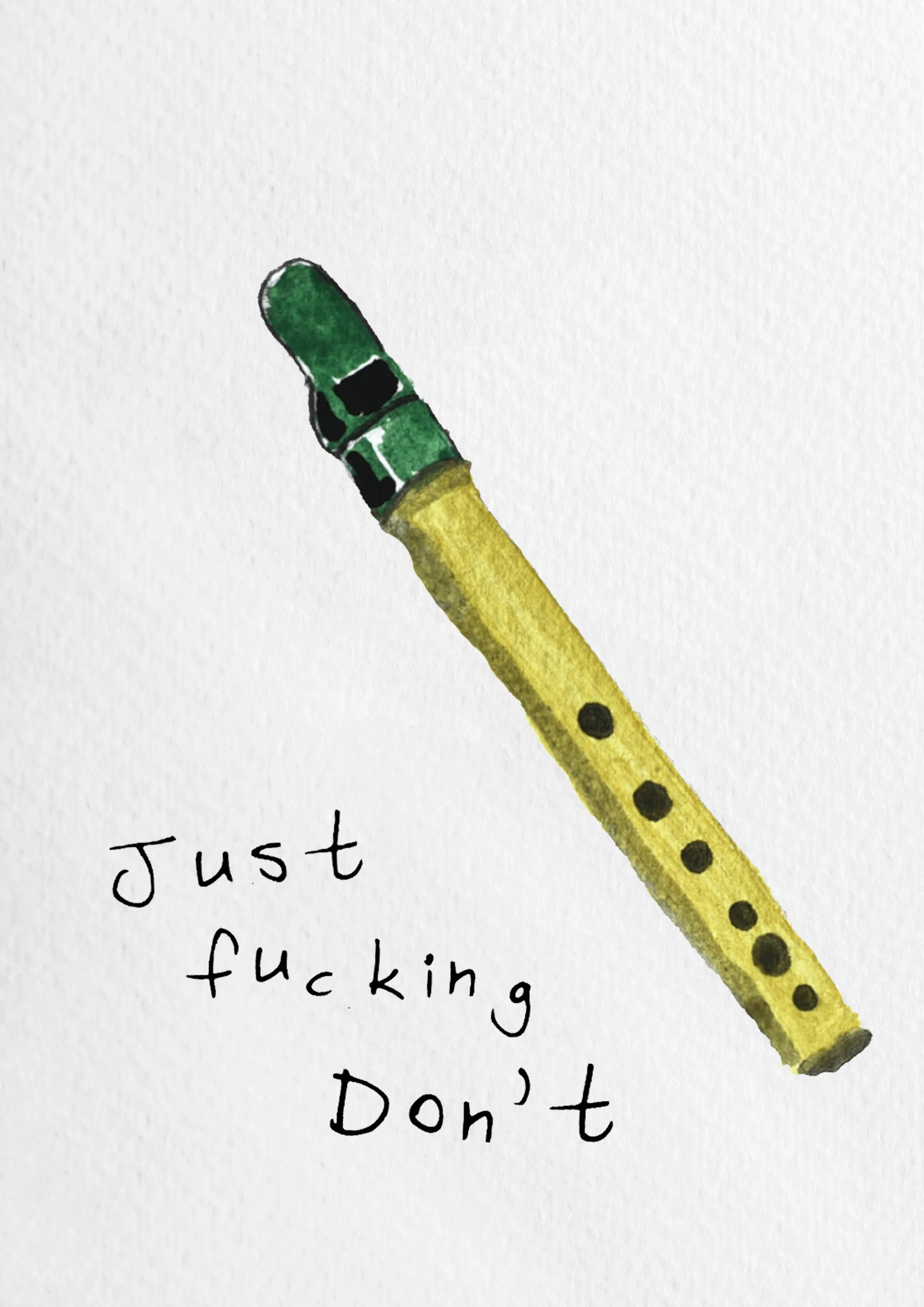 Just Fucking Don't Print